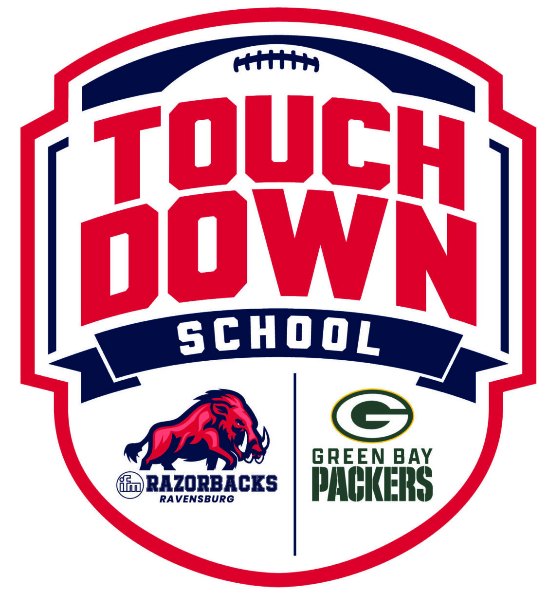 ifm Razorbacks Ravensburg Touchdown School powered by PACKERS